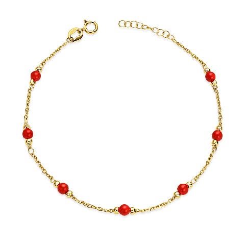 Bracelet IGold Child BABY in Yellow Gold Corallo BAF2LC0100050 - BAF2LC0100050